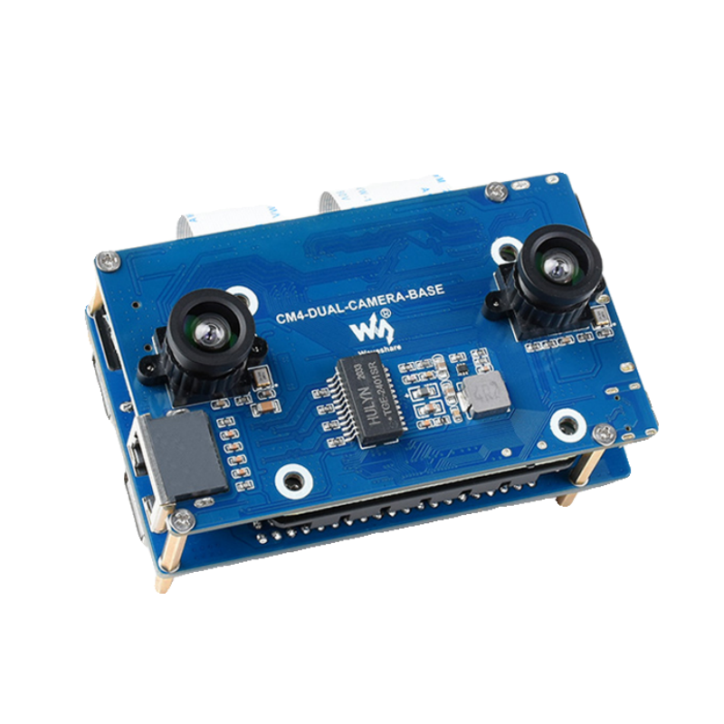 Raspberry Pi Compute Module 4 Dual Camera Board - Hot Raspberry PI CM4 Binoculaire Visie