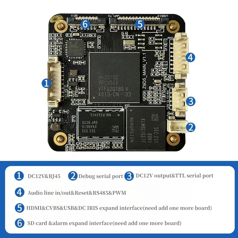 DV500 IMX585 4K starlight came - Imx585 Ultra Low Light Camera Module recensie en prijs