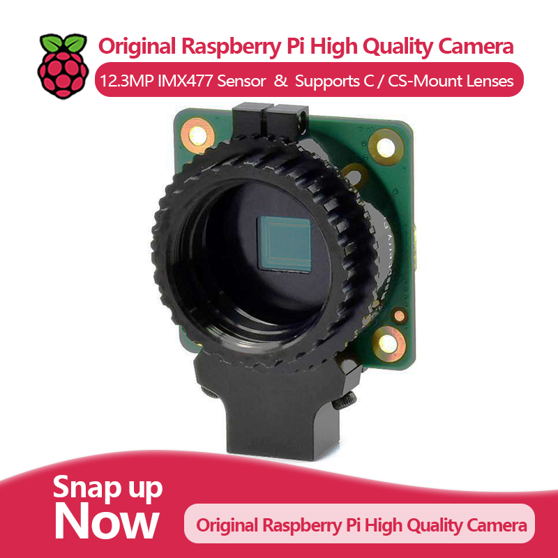 Originele Raspberry Pi hoogwaa - Raspberry Pi Global Shutter Camera Imx296 recensie en prijs